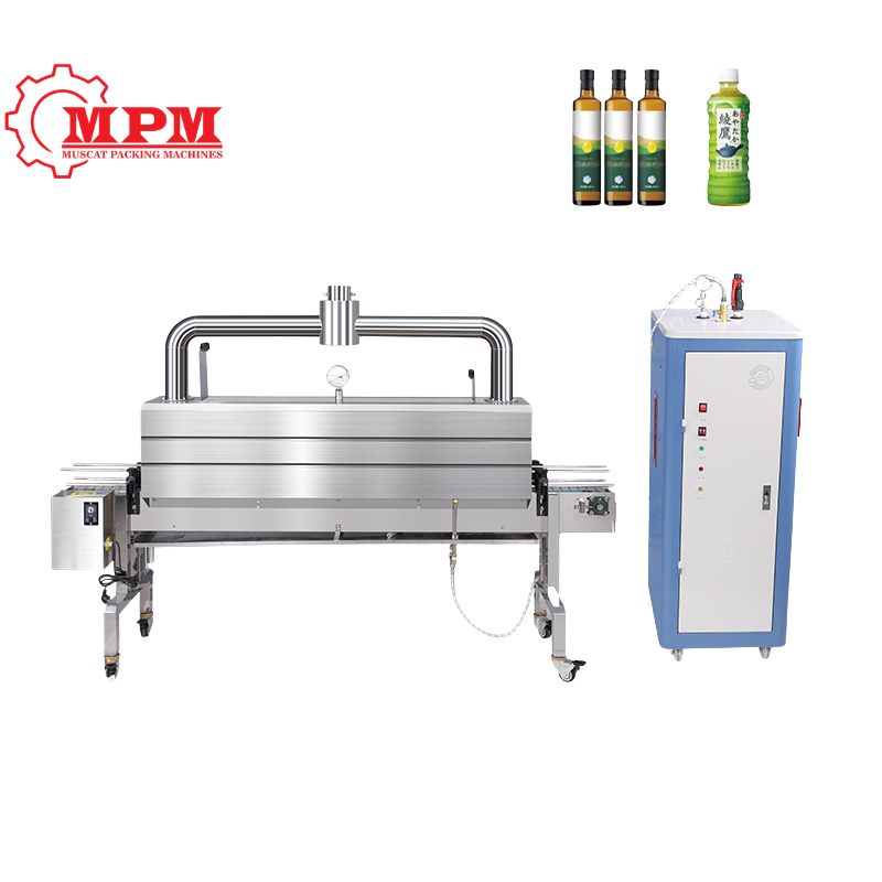 150A Heating Bottle Label Steam Shrink Machine with steam generator
