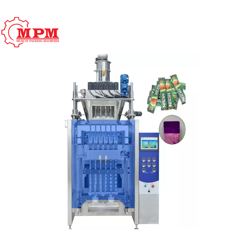 Powder Pouch Packing Machine automatic auger filler