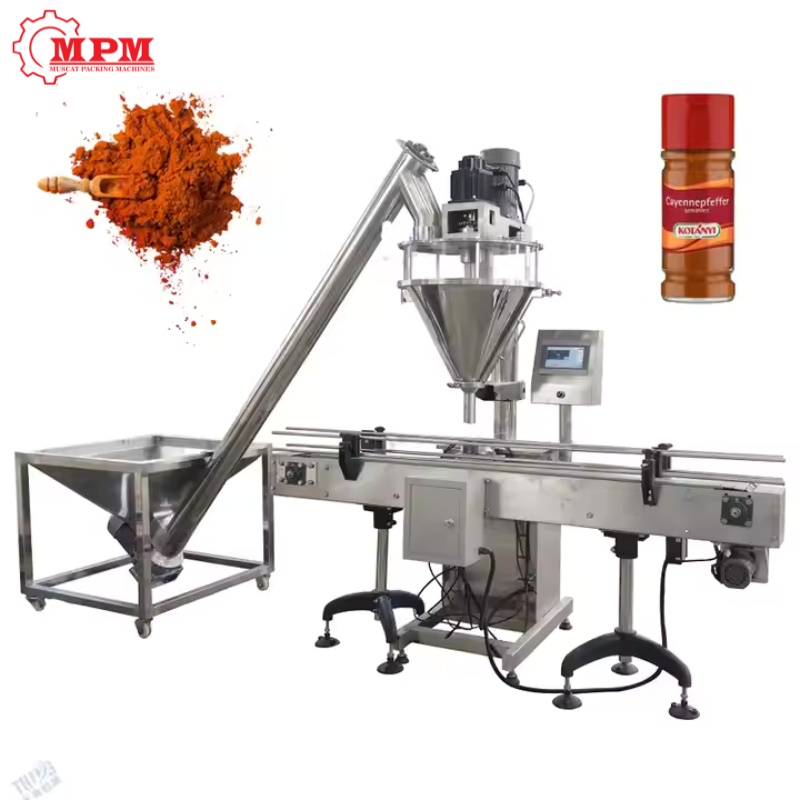 Semi Automatic Manual Auger Filling Packing Machine
