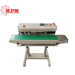 MBF-1000AN Continuous Band Sealer with gas flushing and nitrogen filling