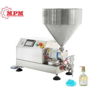 Semi-Auto U Type Rotary Pump Sauce Filling Machine for viscous products