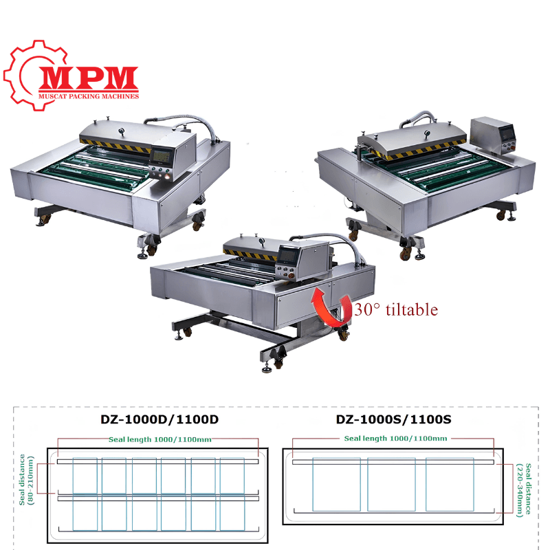 Heavy Duty Conveyor Belt Vacuum Packing Machine - Image 4