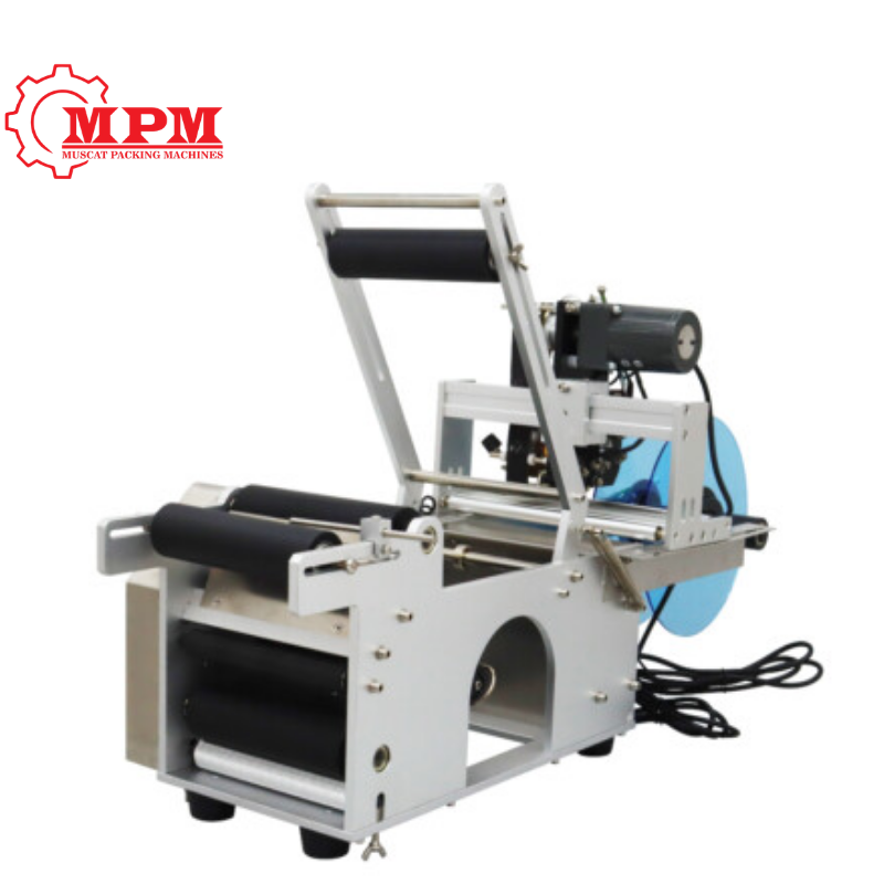 Round Bottle Labeling Machine With Date Printer
